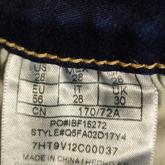 Guess Jeans women's size 28 ink blue, skinny, stretch - Picture 6 of 16